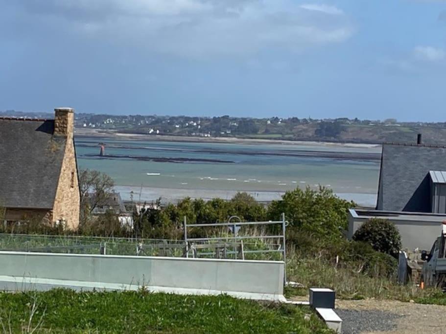 La Bernique Blanche De Perros Vue Mer 4 Personnes Exterior foto